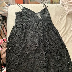 Black Cocktail Midi Dress☺️
